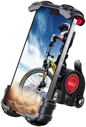 Bike Phone Holder Motorcycle Mount - One-Hand Operation, Lockable Bike Phone Holder Motorcycle Mount - One-Hand Operation, Lockable
