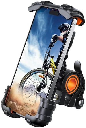 Bike Phone Holder Motorcycle Mount - One-Hand Operation, Lockable Bike Phone Holder Motorcycle Mount - One-Hand Operation, Lockable