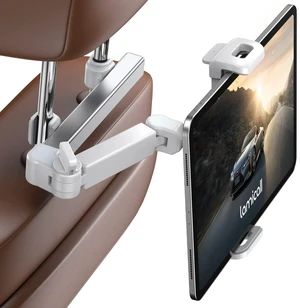 Car Headrest Tablet Holder, 3 in 1 Extension Adjustable Arm Car Headrest Tablet Holder, 3 in 1 Extension Adjustable Arm