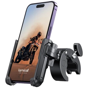 Motorcycle Bike Phone Mount, 1s Lock Bike Phone Holder Motorcycle Bike Phone Mount, 1s Lock Bike Phone Holder
