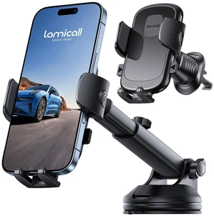 Car Phone Holder Dashboard Vent Windshield 70 LBS Suction 3-in-1 Car Phone Holder Dashboard Vent Windshield 70 LBS Suction 3-in-1