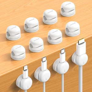 12Pack Rotating Cord Organizer, Desk Office Nightstand Accessories 12Pack Rotating Cord Organizer, Desk Office Nightstand Accessories