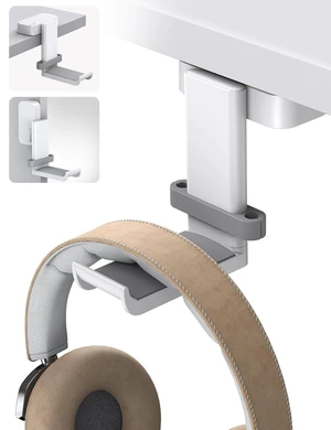 Headphone Stand Adhesive Rotatable Headset Earphone Hanger Hook Headphone Stand Adhesive Rotatable Headset Earphone Hanger Hook