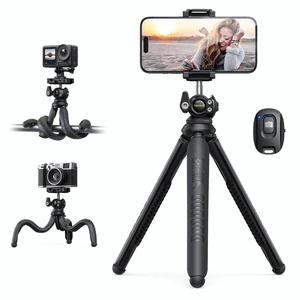 Tripod for iPhone with Wireless Remote 8-Strand Aluminum Core Tripod for iPhone with Wireless Remote 8-Strand Aluminum Core