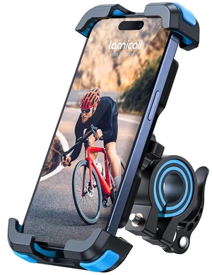 Bike Phone Mount Holder - Motorcycle Adjustable Clamp for 4.7-6.8" iPhone Bike Phone Mount Holder - Motorcycle Adjustable Clamp for 4.7-6.8" iPhone