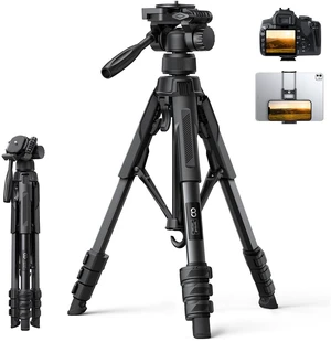 67" Camera Tripod with Rapid Leg Deployment for Video Photo Vlog 67" Camera Tripod with Rapid Leg Deployment for Video Photo Vlog