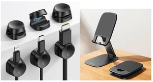 Cord Organizer & Ultra-Thin Phone Stand Cord Organizer & Ultra-Thin Phone Stand