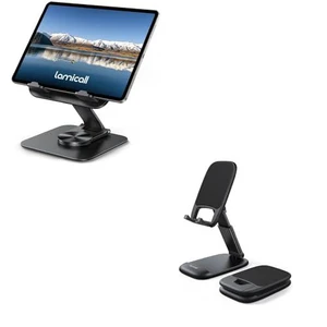 Adjustable iPad Stand for Desk and Cell Phone Stand Adjustable iPad Stand for Desk and Cell Phone Stand