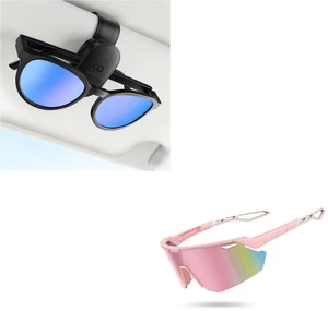 Sunglass Holder for Car and Polarized Sports Sunglasses for Men Women Sunglass Holder for Car and Polarized Sports Sunglasses for Men Women