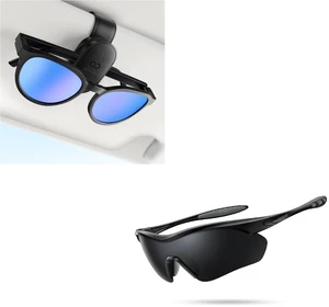 Sunglass Holder for Car and 22g Polarized Sports Sunglasses Sunglass Holder for Car and 22g Polarized Sports Sunglasses
