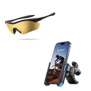 Motorcycle Bike Phone Mount + Polarized Sports Sunglasses Motorcycle Bike Phone Mount + Polarized Sports Sunglasses