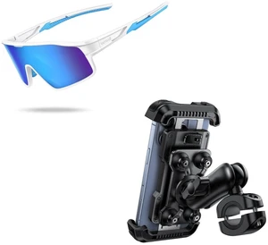 Motorcycle Phone Mount + Kids Polarized Sport Sunglasses Motorcycle Phone Mount + Kids Polarized Sport Sunglasses