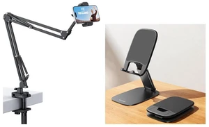 Phone Holder for Bed & Ultra-Thin Foldable Cell Phone Stand Phone Holder for Bed & Ultra-Thin Foldable Cell Phone Stand