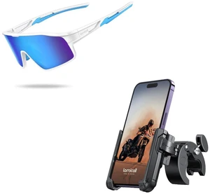 Motorcycle Phone Mount+ Kids Polarized Sport Sunglasses Motorcycle Phone Mount+ Kids Polarized Sport Sunglasses