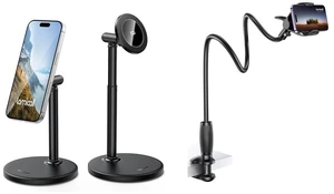 Magnetic Phone Stand & Gooseneck Phone Holder for Bed Magnetic Phone Stand & Gooseneck Phone Holder for Bed