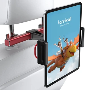 Car Tablet Mount Headrest Holder, Kids Friendly Travel iPad Clamp Car Tablet Mount Headrest Holder, Kids Friendly Travel iPad Clamp