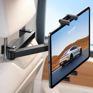 Car Headrest Tablet Holder, Lockable, Thick Case Friendly Car Headrest Tablet Holder, Lockable, Thick Case Friendly