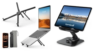 Ultra Lightweight Laptop Stand for Desk + 360°Rotation Adjustable iPad Stand for Desk Ultra Lightweight Laptop Stand for Desk + 360°Rotation Adjustable iPad Stand for Desk