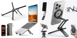 Ultra Lightweight Laptop Stand for Desk + Ultra-Compact for Magsafe Tripod Stand Ultra Lightweight Laptop Stand for Desk + Ultra-Compact for Magsafe Tripod Stand