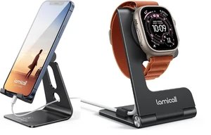 Foldable Apple Watch Stand + Phone Stand Foldable Apple Watch Stand + Phone Stand