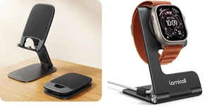 Foldable Apple Watch Stand + Phone Stand Foldable Apple Watch Stand + Phone Stand