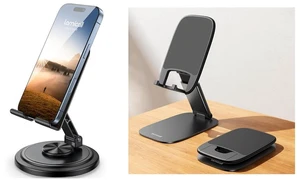 360° Rotation Cell Phone Stand Ultra-Thin Cell Phone Stand for Desk 360° Rotation Cell Phone Stand Ultra-Thin Cell Phone Stand for Desk
