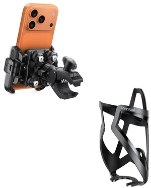 Bike Water Bottle Holder + Motorcycle Bike Phone Mount Bike Water Bottle Holder + Motorcycle Bike Phone Mount