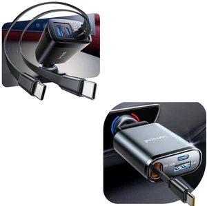 57W Retractable Car Charger + 87W Retractable Car Charger 57W Retractable Car Charger + 87W Retractable Car Charger