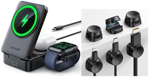 3 in 1 Compact Wireless Charging Station & Cord Organizer 3 in 1 Compact Wireless Charging Station & Cord Organizer