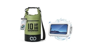 Dry Bag Waterproof Backpack & Shower Phone Holder Waterproof Dry Bag Waterproof Backpack & Shower Phone Holder Waterproof