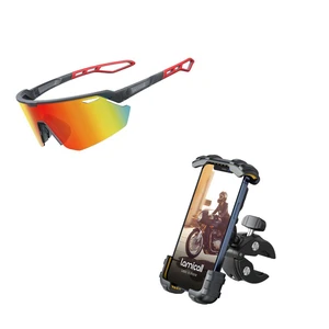 Bike Phone Holder + Polarized Sports Sunglasses Bike Phone Holder + Polarized Sports Sunglasses