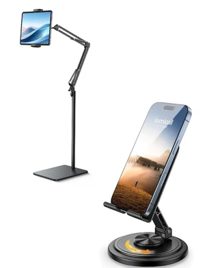 Floor Tablet Stand Phone Holder and Cell Phone Stand for Desk Floor Tablet Stand Phone Holder and Cell Phone Stand for Desk