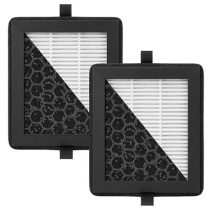 2PCS X2D/P2S HEPA 13 Activated Carbon Air Filter,Dual Layer Exhaust Fan Replacement Filter,Enhanced Filtration Filtration for Bambu Lab X2D/P2S 3D Printers,Helps Reduces of Odors and Fine Particles 2PCS X2D/P2S HEPA 13 Activated Carbon Air Filter,Dual Layer Exhaust Fan Replacement Filter,Enhanced Filtration Filtration for Bambu Lab X2D/P2S 3D Printers,Helps Reduces of Odors and Fine Particles
