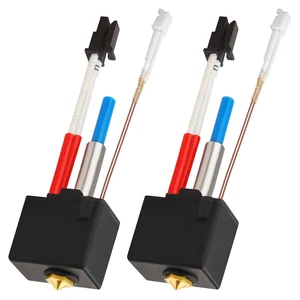 2PCS Original Kobra 2 Hotend, Extruder Hot End Replacement with 0.4mm Brass Nozzle and Silicone Sock for Kobra 2,Kobra 2 Plus,Kobra 2 Max,Kobra 2 Pro,Kobra 2 Neo -Support High Speed Printing 2PCS Original Kobra 2 Hotend, Extruder Hot End Replacement with 0.4mm Brass Nozzle and Silicone Sock for Kobra 2,Kobra 2 Plus,Kobra 2 Max,Kobra 2 Pro,Kobra 2 Neo -Support High Speed Printing
