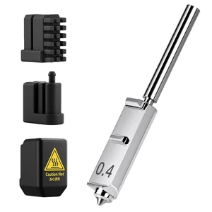 for Anycubic Kobra S1 Max Hotend 0.4mm Hardened Steel Nozzle for Anycubic Kobra S1 Max Hotend 0.4mm Hardened Steel Nozzle