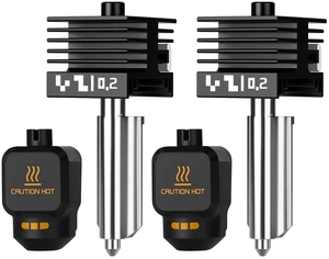 Hardened Steel Nozzle for Bambu Lab A1/A1 Mini/P2S/X2D/A2L/H2D/H2S/H2C Hardened Steel Nozzle for Bambu Lab A1/A1 Mini/P2S/X2D/A2L/H2D/H2S/H2C