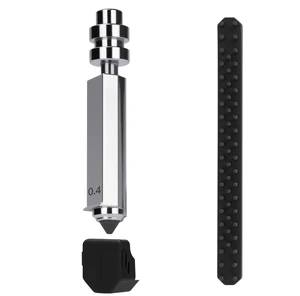 for Anycubic Kobra X/Kobra 4 Nozzle 0.4mm,Titanium Alloy Heat Break Hardened Steel Nozzle, High Temperature Wear Resistant Electroplated Hot End Kit for Anycubic Kobra X/Kobra 4 Hotend for Anycubic Kobra X/Kobra 4 Nozzle 0.4mm,Titanium Alloy Heat Break Hardened Steel Nozzle, High Temperature Wear Resistant Electroplated Hot End Kit for Anycubic Kobra X/Kobra 4 Hotend