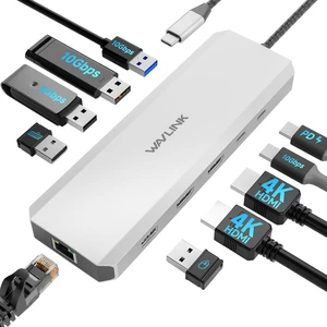 Laptop Docking Station, Docking Station Dual Monitor for HDMI Laptop Docking Station, Docking Station Dual Monitor for HDMI