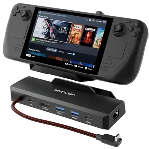 Steam Deck Dock, WAVLINK Gaming Dock, HDMI 2.1, Single 4K@144Hz, 100W PD in Steam Deck Dock, WAVLINK Gaming Dock, HDMI 2.1, Single 4K@144Hz, 100W PD in