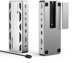Thunderbolt 5 Dock, 13-in-1 TB5 Docking Station with NVMe M.2 Thunderbolt 5 Dock, 13-in-1 TB5 Docking Station with NVMe M.2