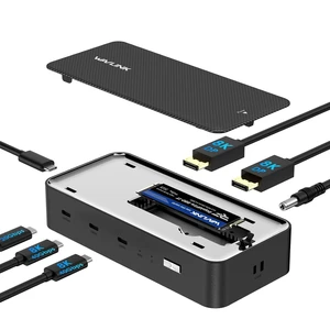 USB4 Docking Station, Docking Station with M.2 Enclosure USB4 Docking Station, Docking Station with M.2 Enclosure