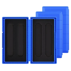 4-Slot M.2 SSD Case for NVMe/SATA 2280/2230 Drives, Blue 4-Slot M.2 SSD Case for NVMe/SATA 2280/2230 Drives, Blue