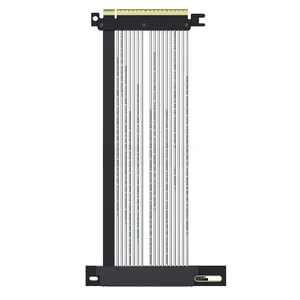 PCIe 5.0 x16 GPU Riser Cable Right 300mm, RTX 50/RX 9000 PCIe 5.0 x16 GPU Riser Cable Right 300mm, RTX 50/RX 9000