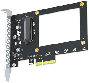 PU11 U.2 (SFF-8639) to PCIe 4.0 X4 Adapter, 2.5" U.2 SSD PU11 U.2 (SFF-8639) to PCIe 4.0 X4 Adapter, 2.5" U.2 SSD