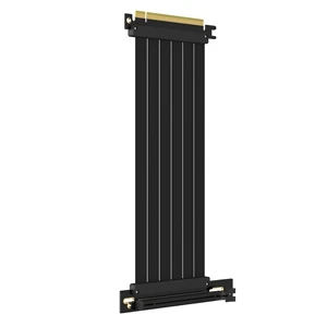 250mm PCIe 3.0 x16 GPU Riser Cable, 90 Degree Right Angle 250mm PCIe 3.0 x16 GPU Riser Cable, 90 Degree Right Angle