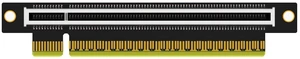 PA17 PCIe 5.0 x16 Riser Adapter Card, Left Angle 0-270°, 1U/2U PA17 PCIe 5.0 x16 Riser Adapter Card, Left Angle 0-270°, 1U/2U