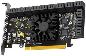 SA3824A 24 Port SATA Expansion Card, SATA III 6Gbps, 4 x ASM1164 SA3824A 24 Port SATA Expansion Card, SATA III 6Gbps, 4 x ASM1164
