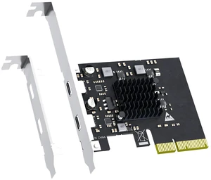 U3142C 2-Port 10Gbps PCIe USB C Card, USB 3.2 Gen 2, PCIe x4 U3142C 2-Port 10Gbps PCIe USB C Card, USB 3.2 Gen 2, PCIe x4