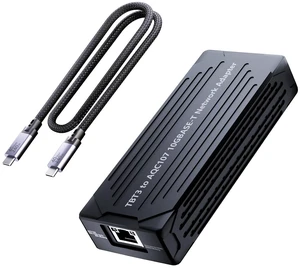 ST7410 Thunderbolt 3 to 10Gb RJ45 Adapter, True 10Gbps PCIe ST7410 Thunderbolt 3 to 10Gb RJ45 Adapter, True 10Gbps PCIe