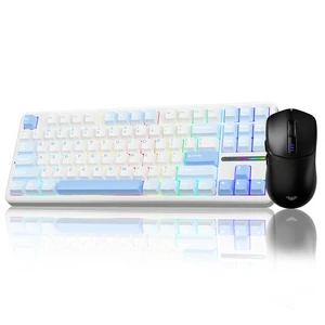 Wireless Keyboard and Mouse Combo, F87 Mechanical Keyboard+SC580 Wireless Gaming Mouse Black Wireless Keyboard and Mouse Combo, F87 Mechanical Keyboard+SC580 Wireless Gaming Mouse Black